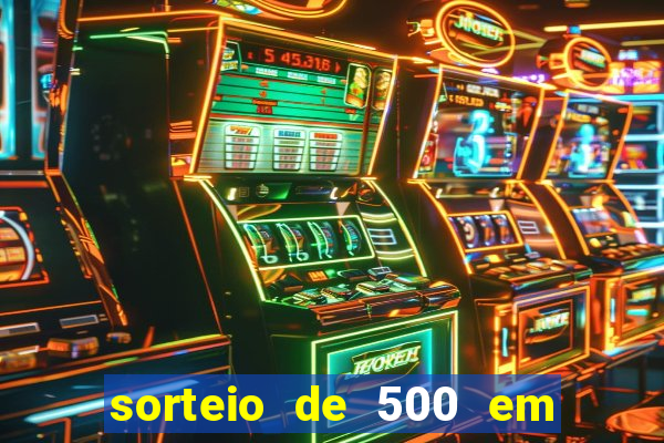 sorteio de 500 em cash toda segunda feira novibet